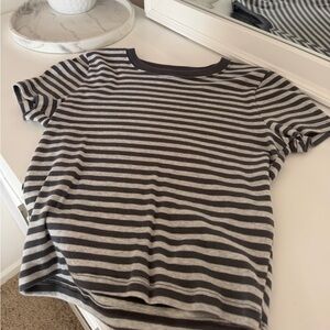 Hollister Striped Baby Tee